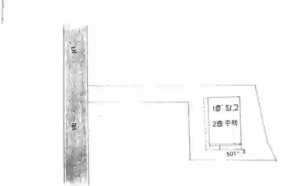 초성리 301-3 배치도 이미지